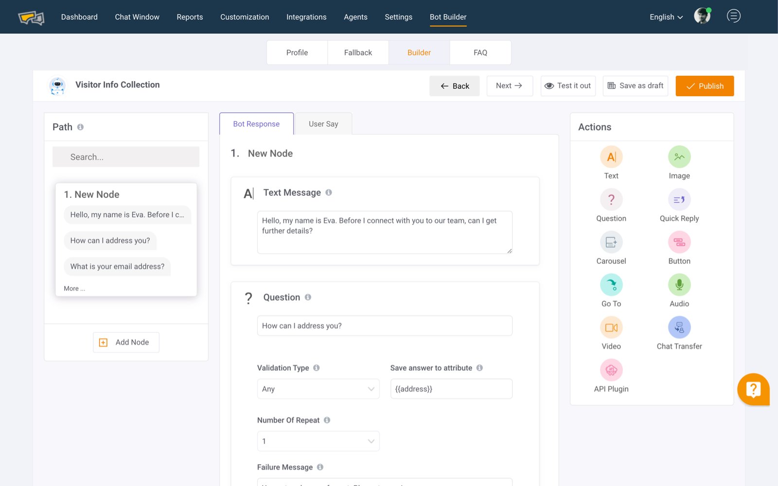 App screenshot