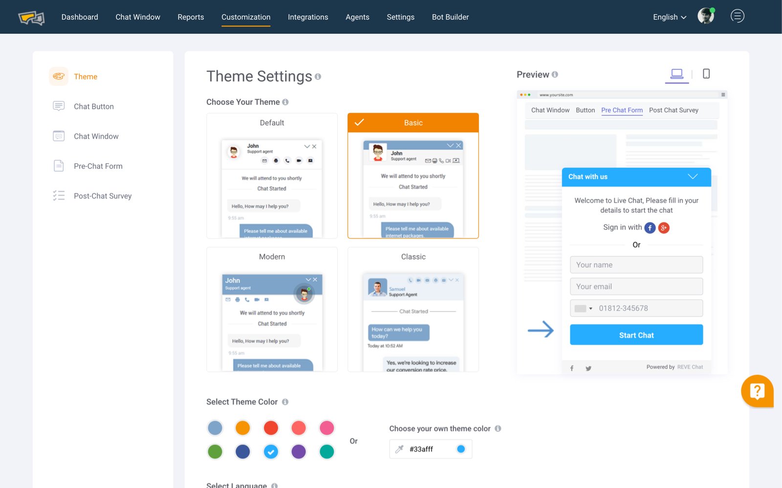 App screenshot