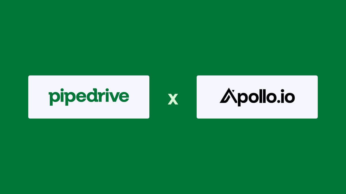 Boost efficiency with the Pipedrive Apollo integration