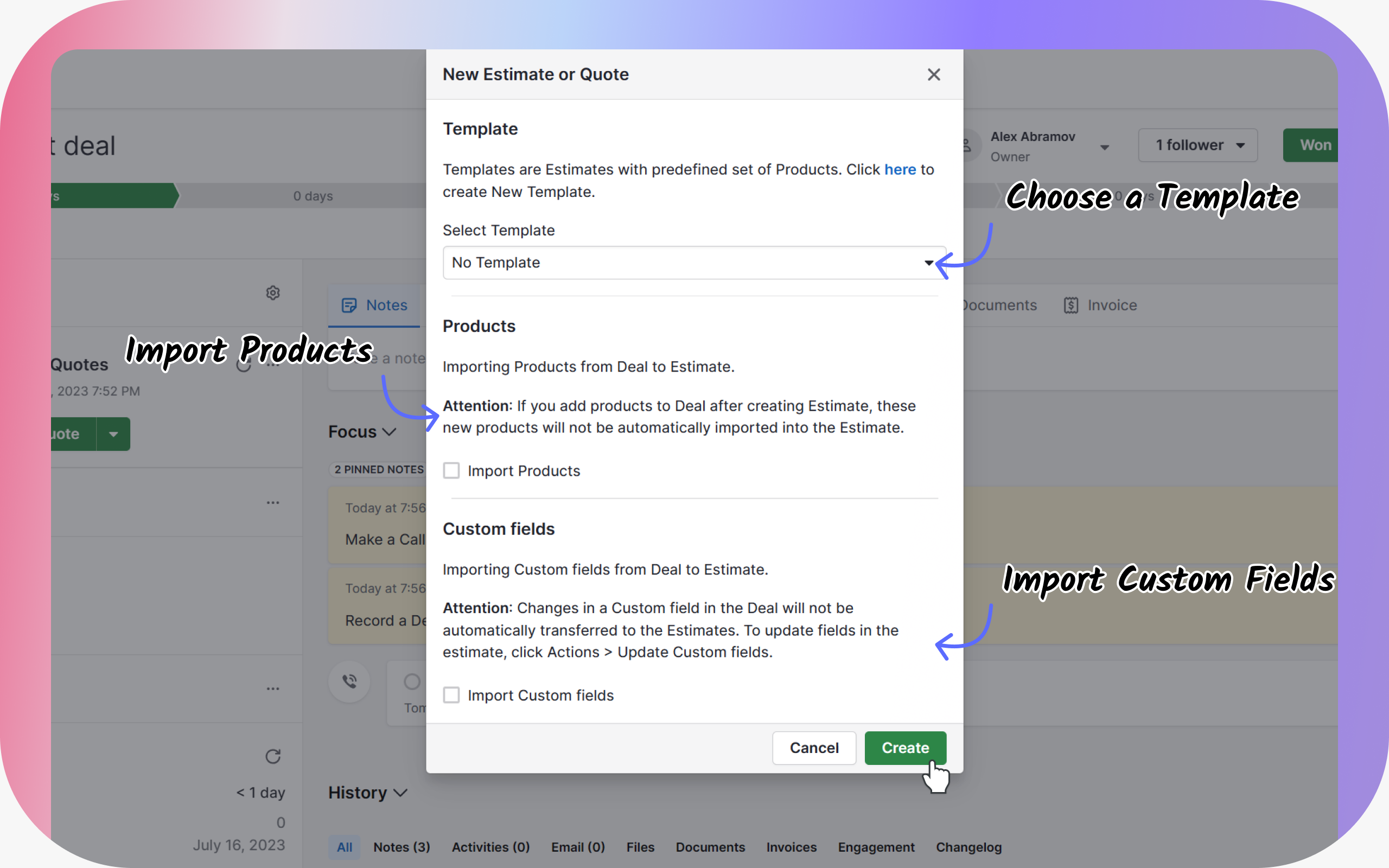 App screenshot