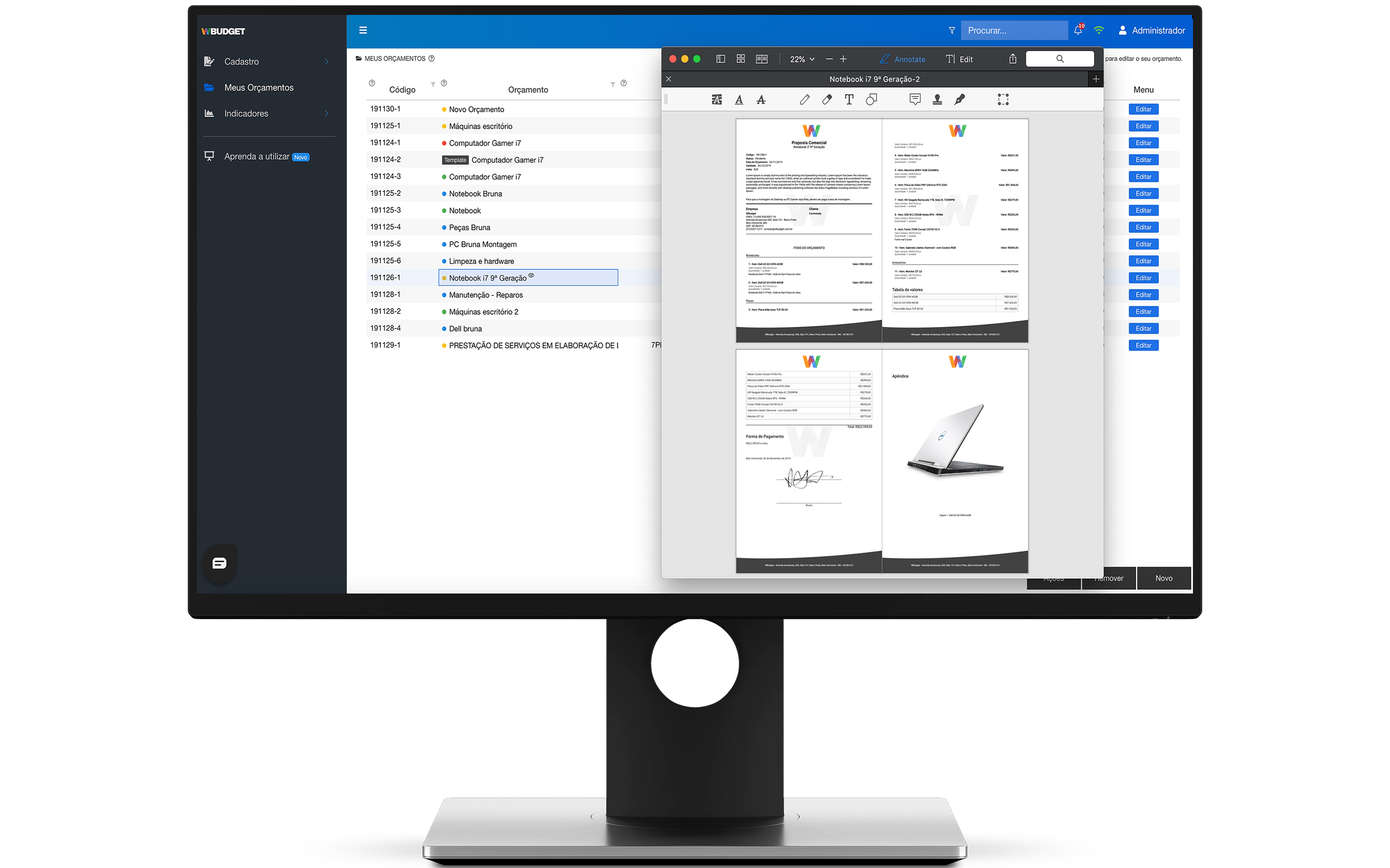 App screenshot