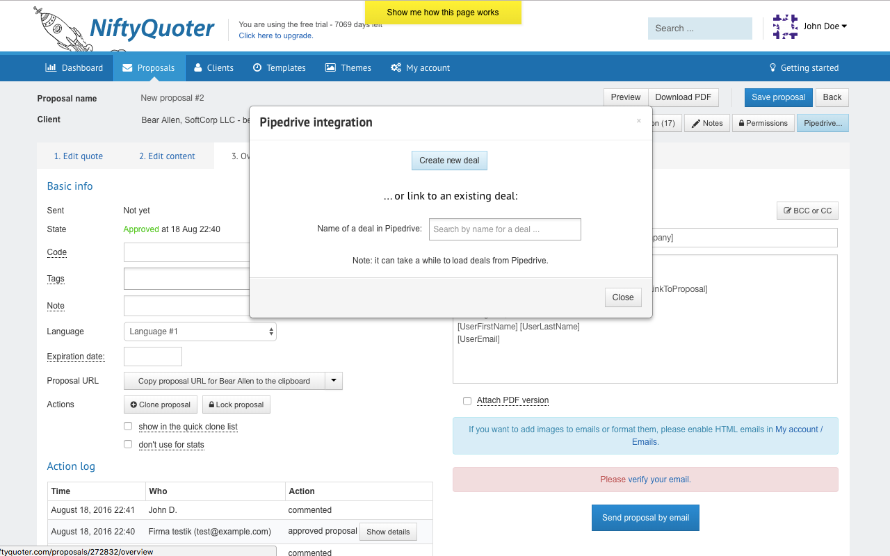 App screenshot