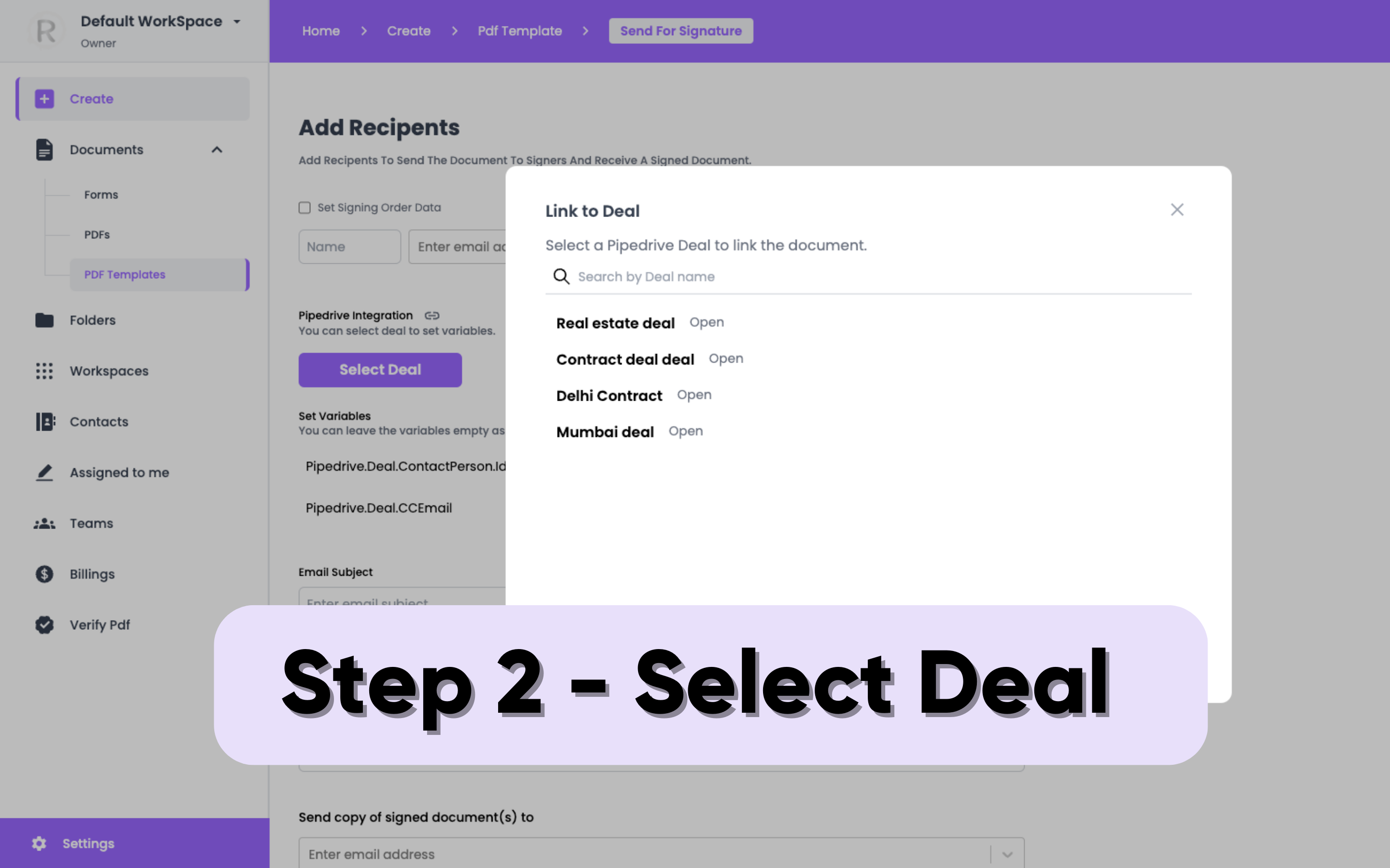 App screenshot