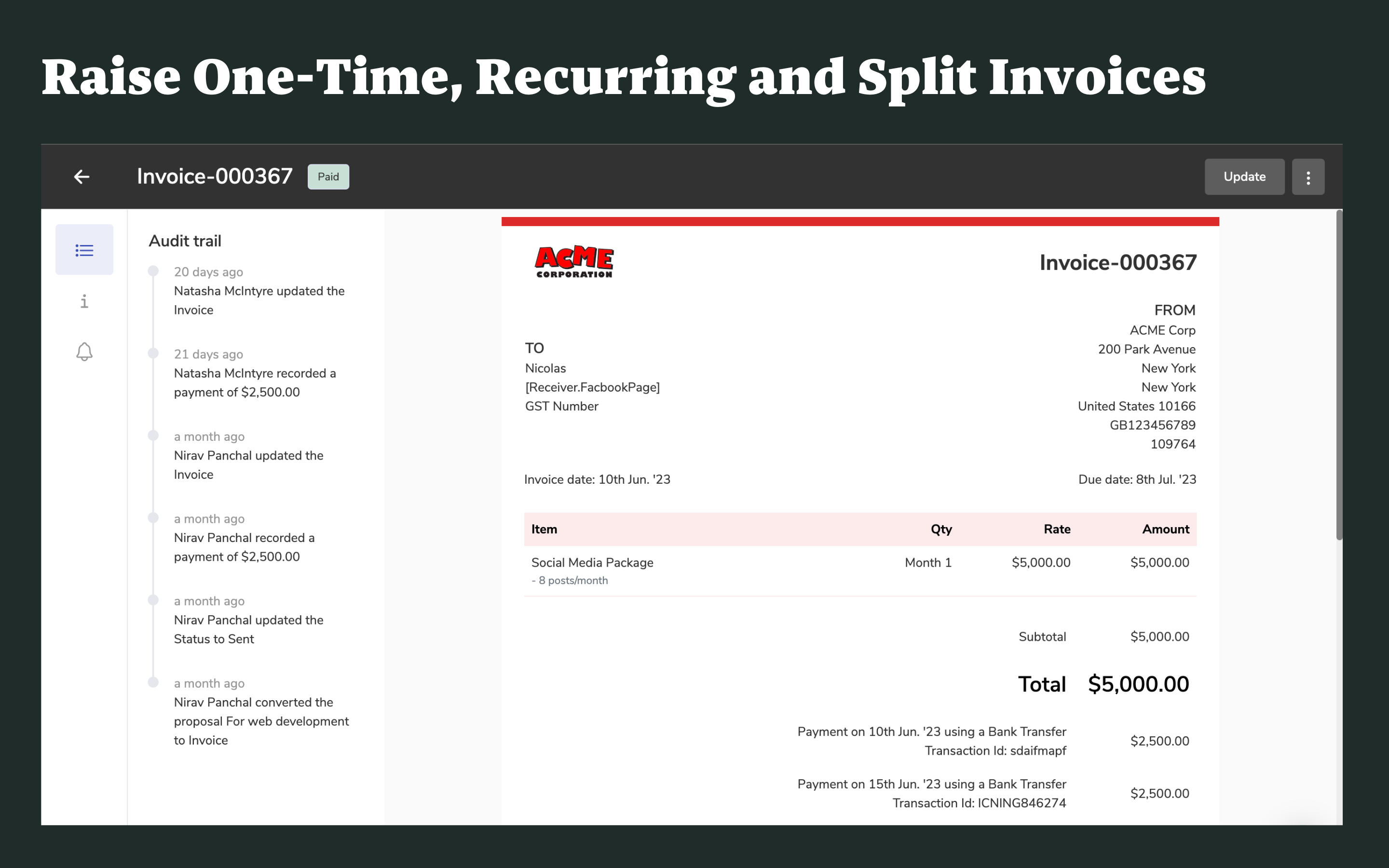 App screenshot