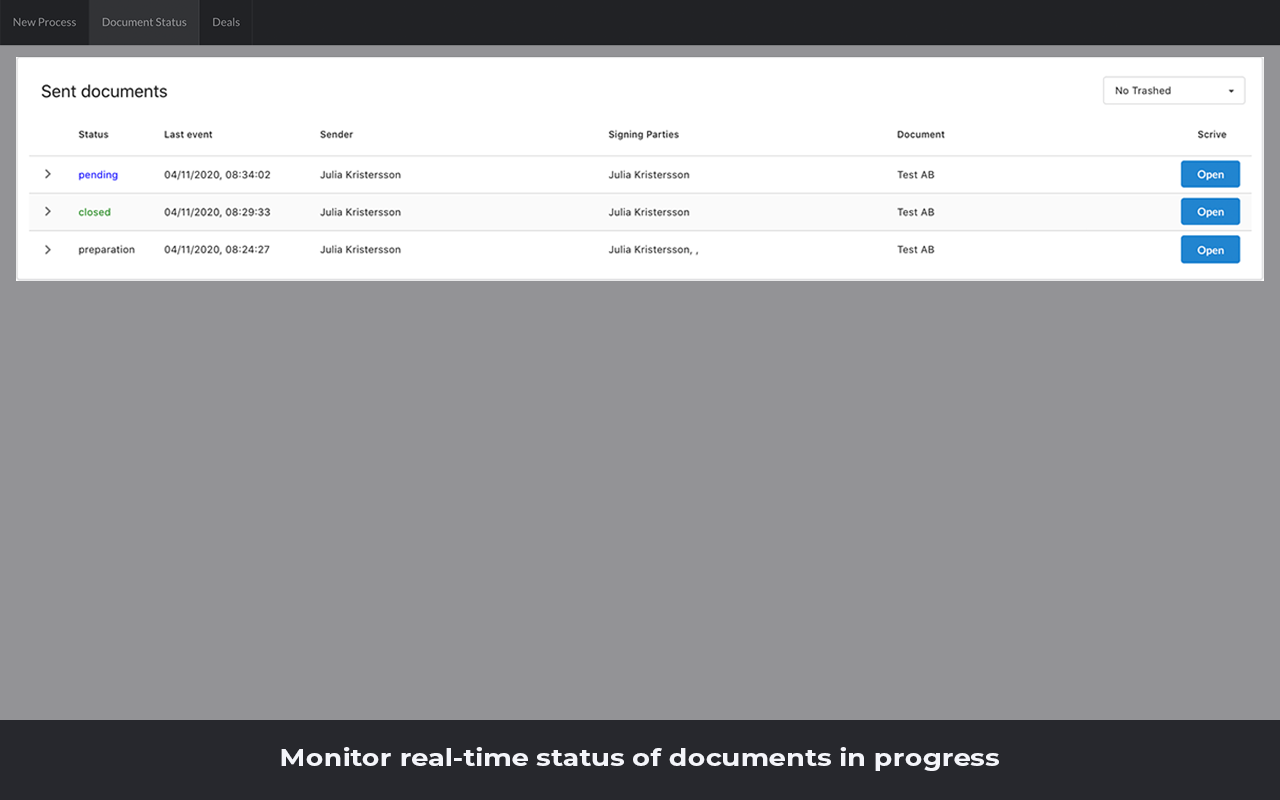 App screenshot