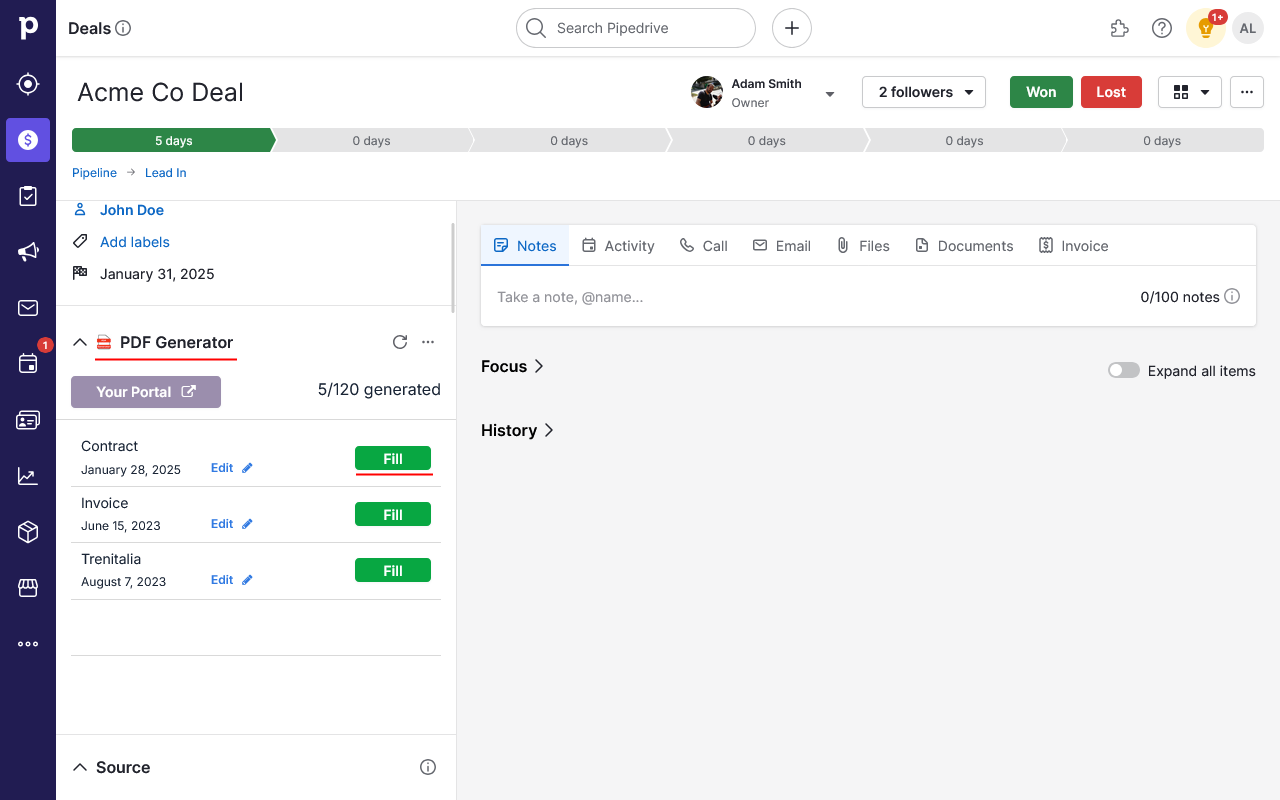 App screenshot
