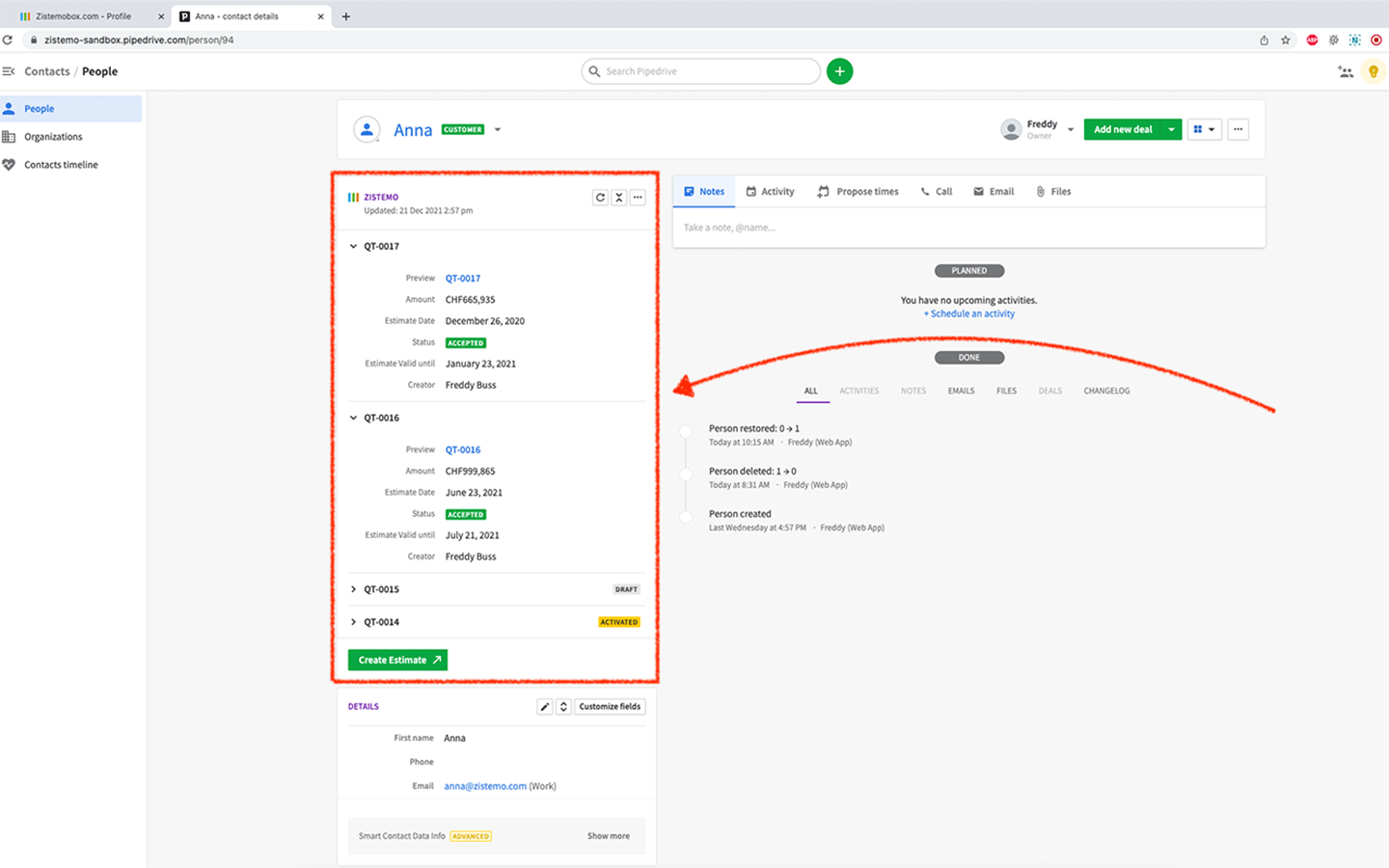 App screenshot