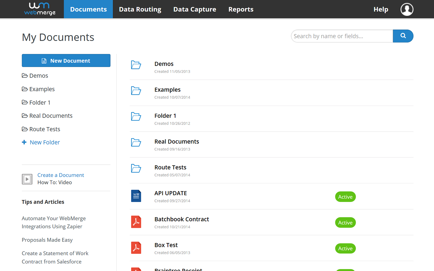 App screenshot