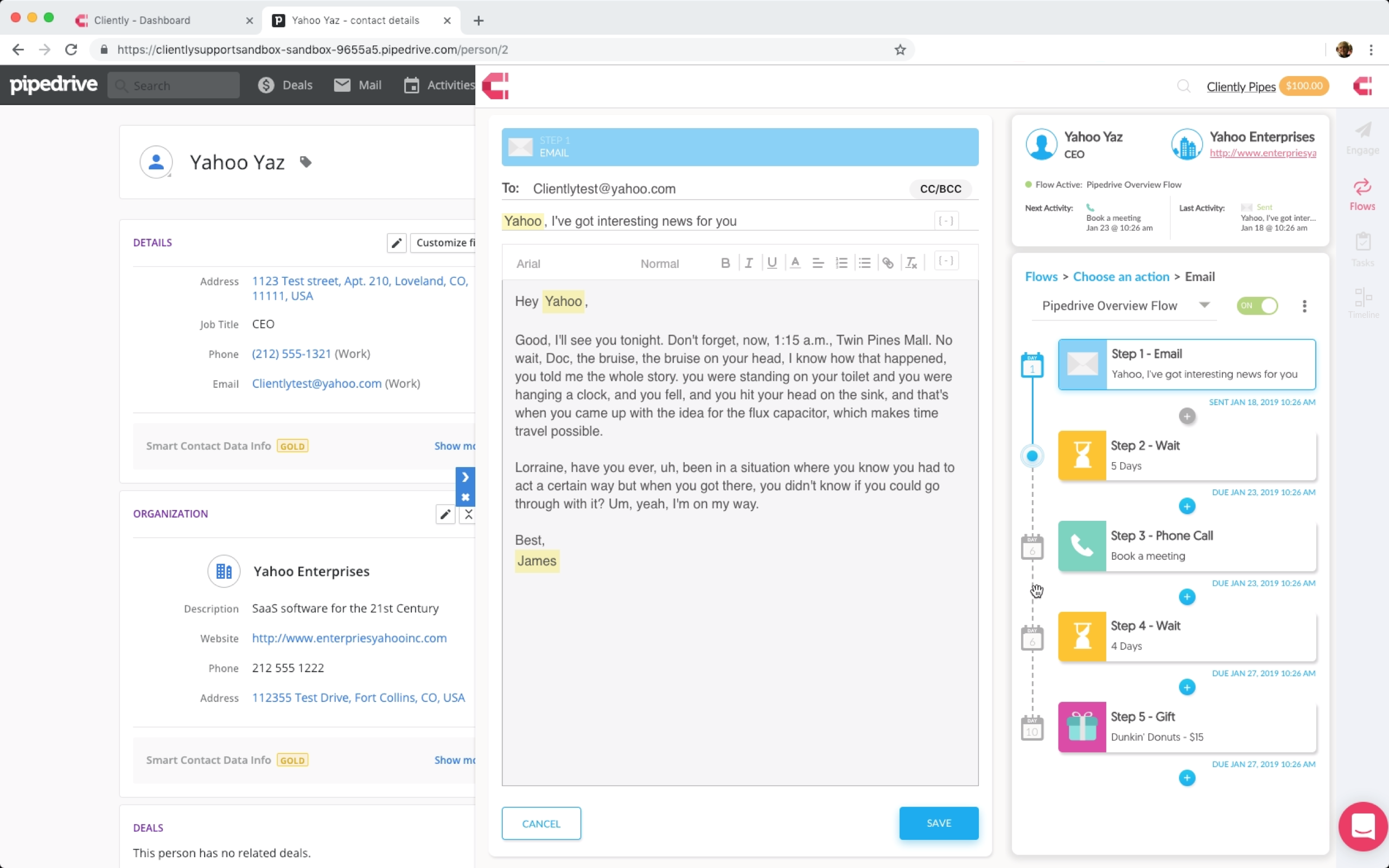 App screenshot