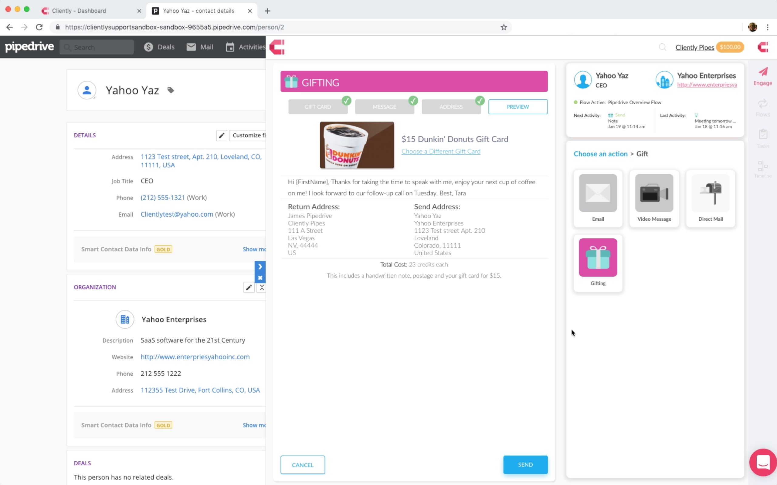 App screenshot