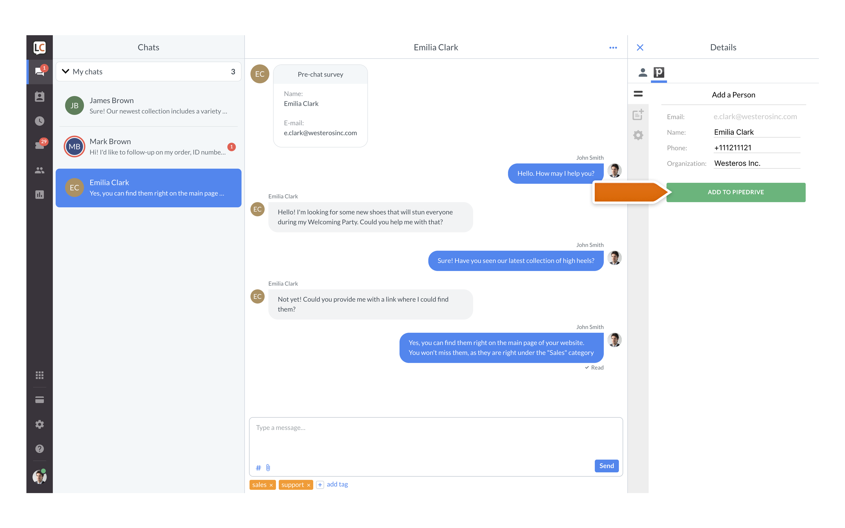 App screenshot