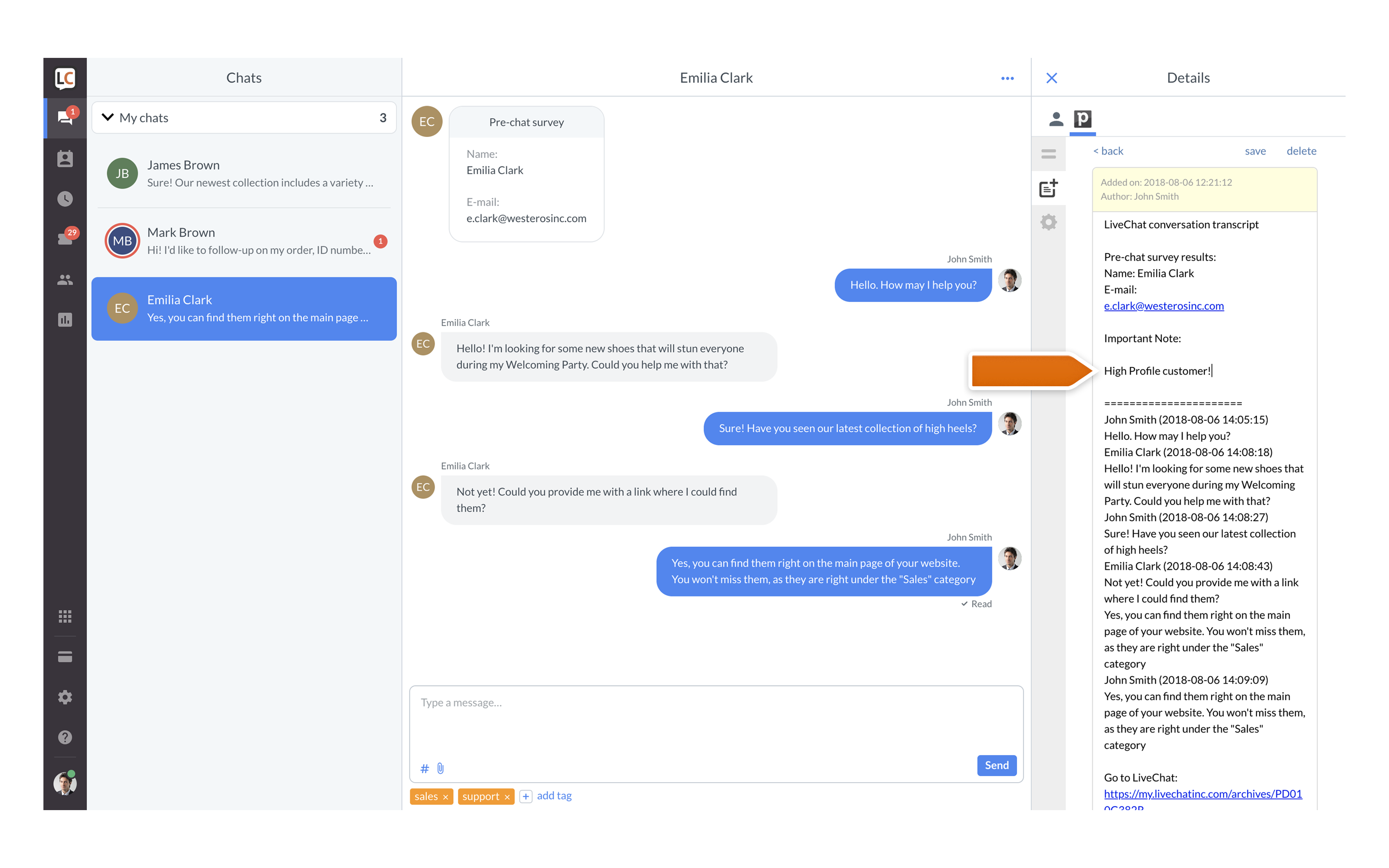 App screenshot