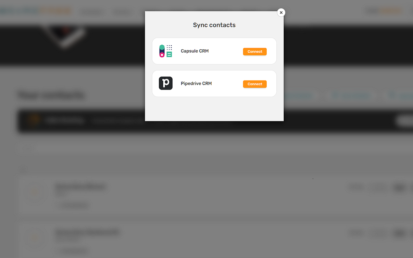 App screenshot