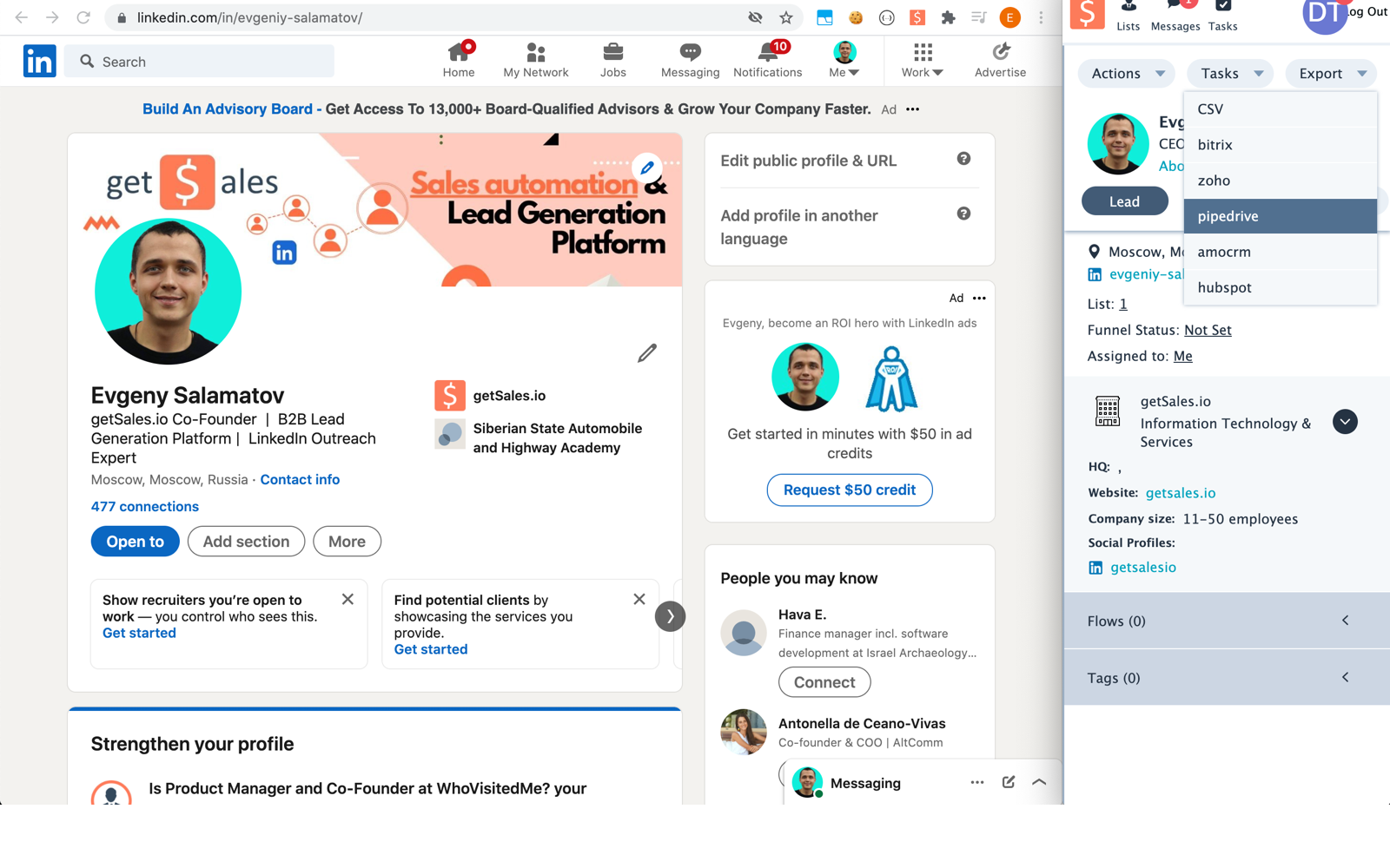 App screenshot