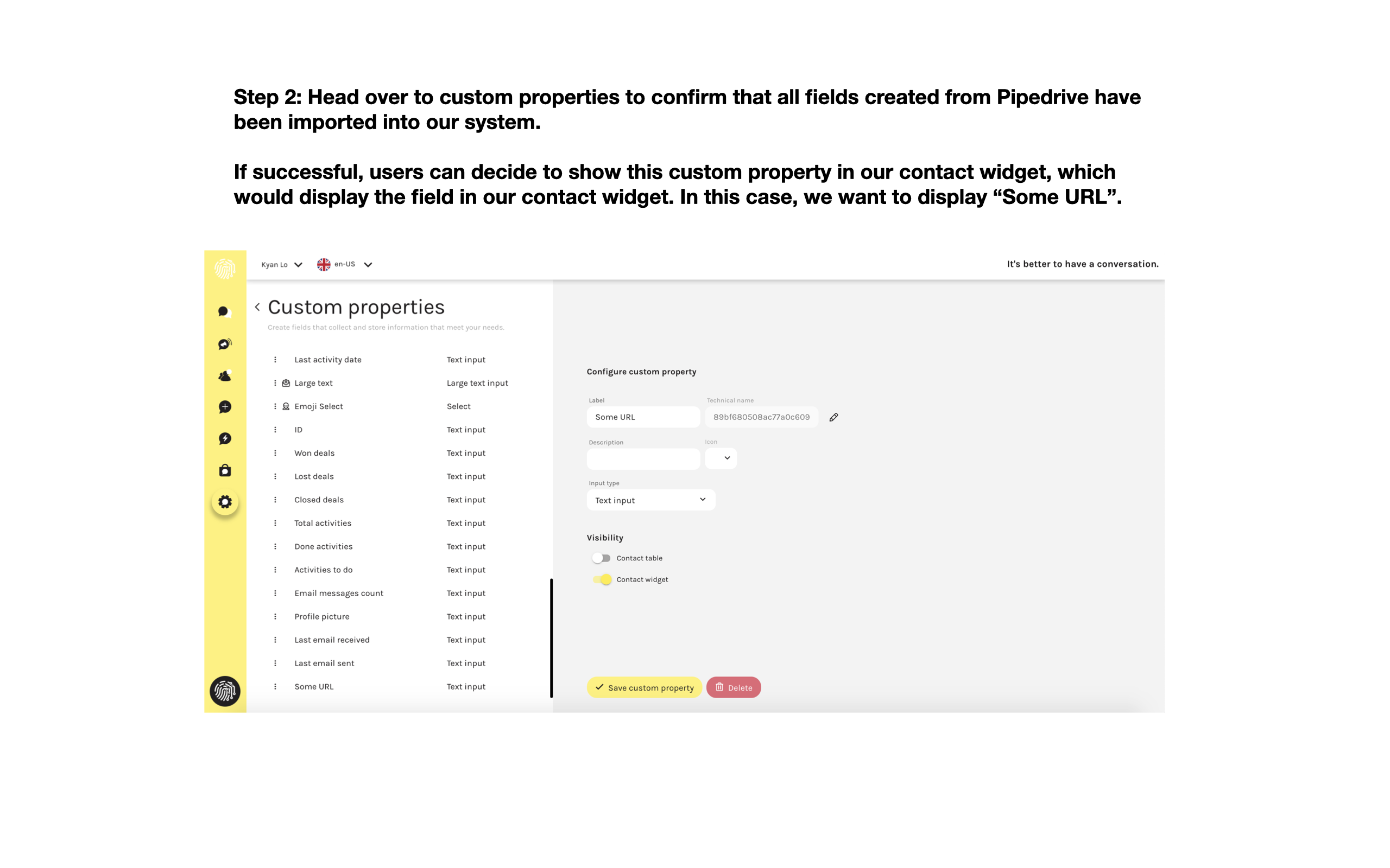 App screenshot