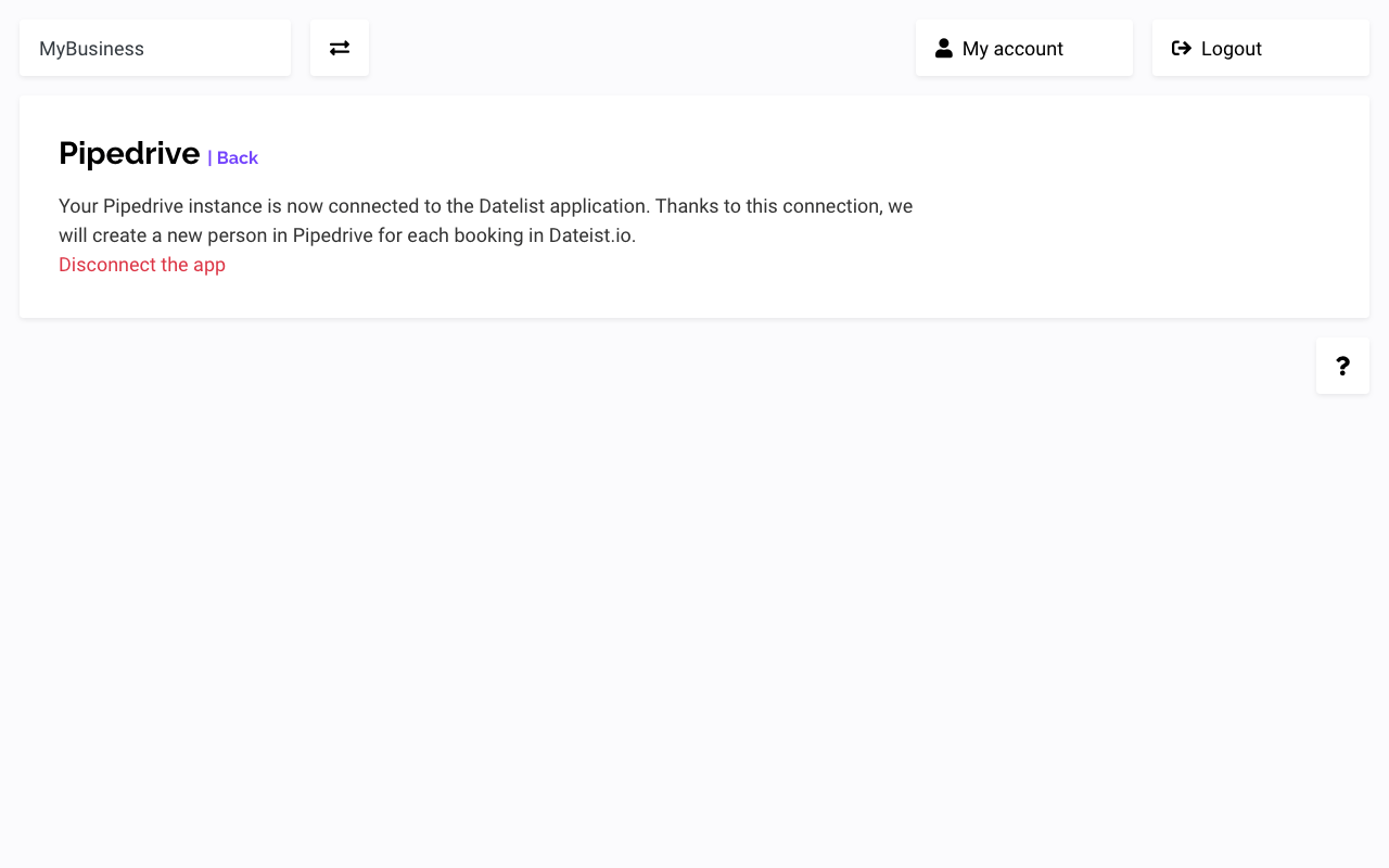 App screenshot