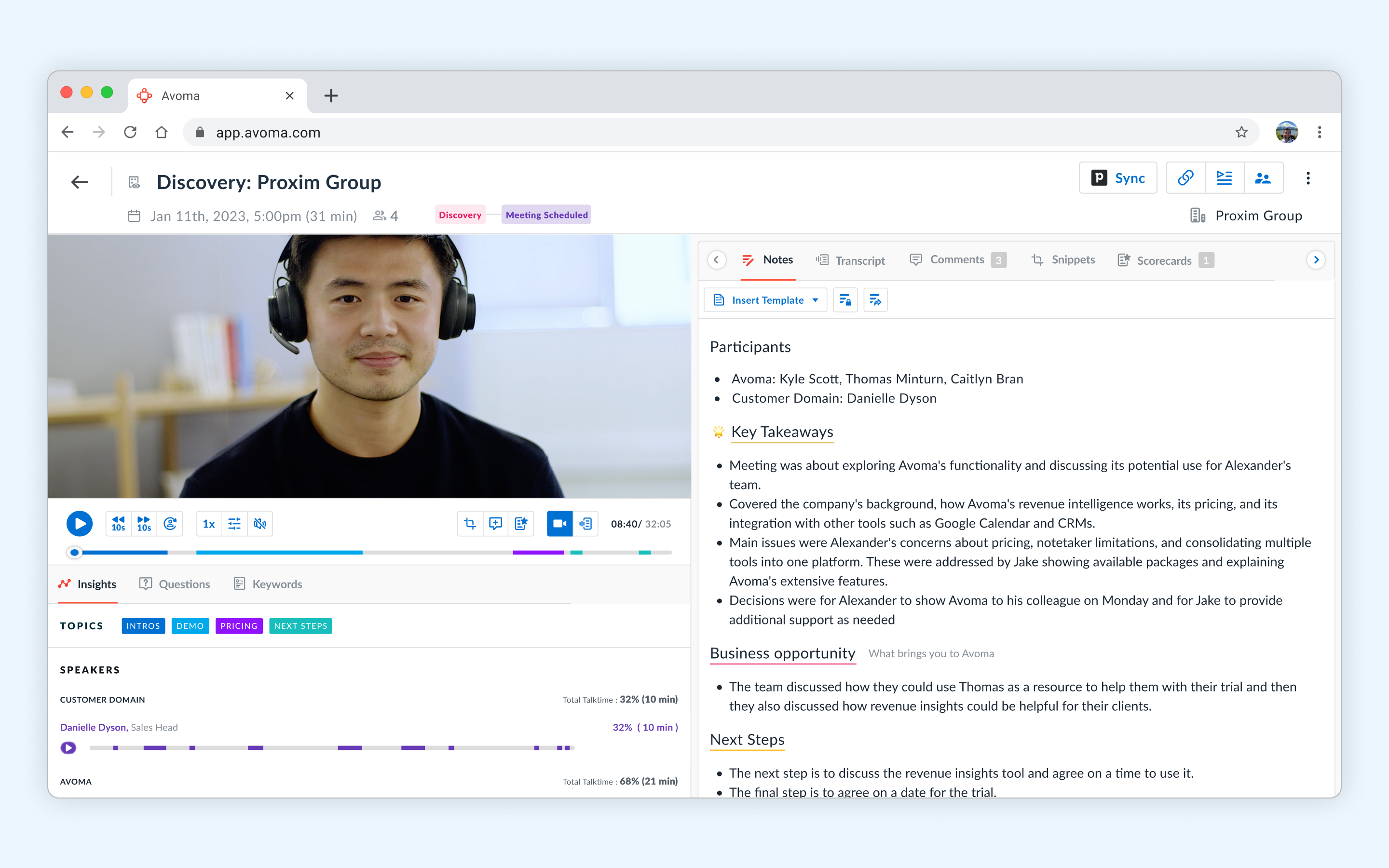 App screenshot