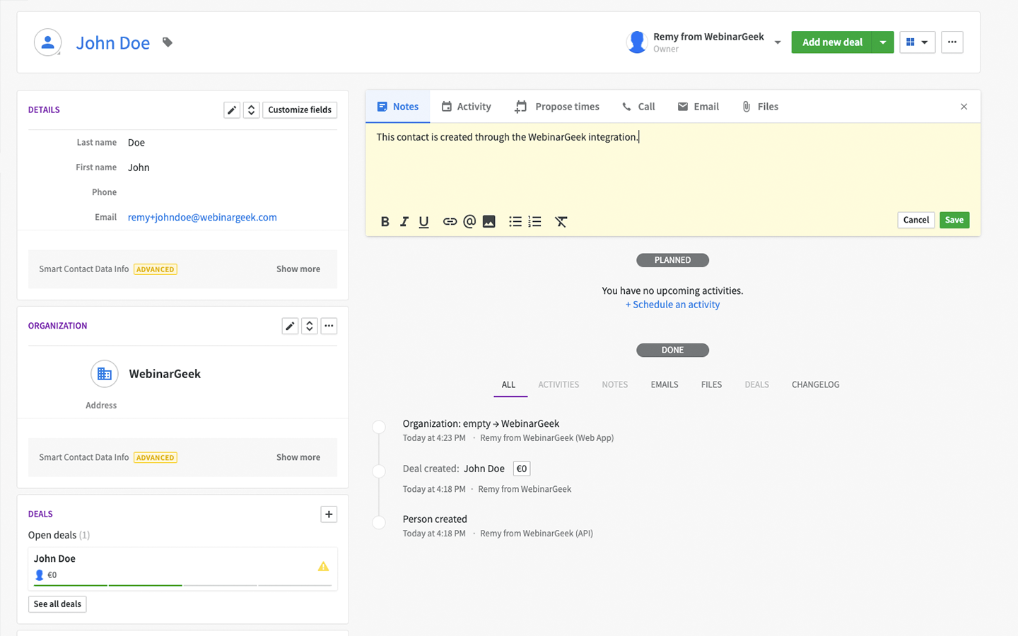 App screenshot