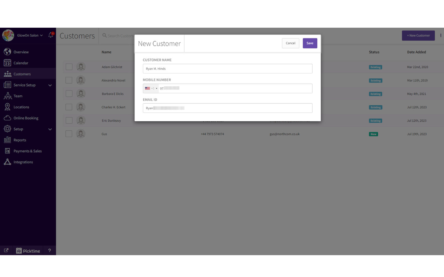 App screenshot