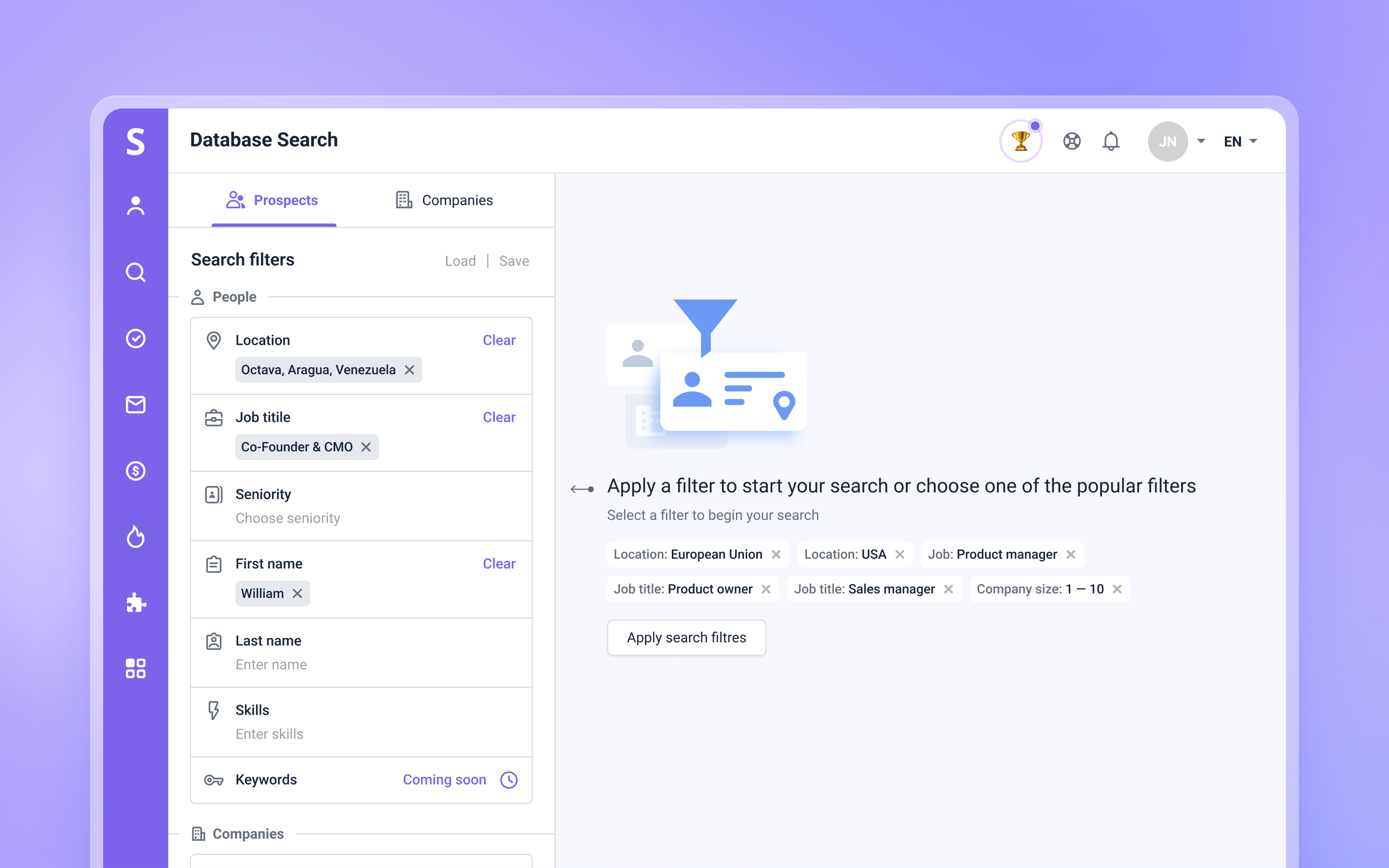 App screenshot