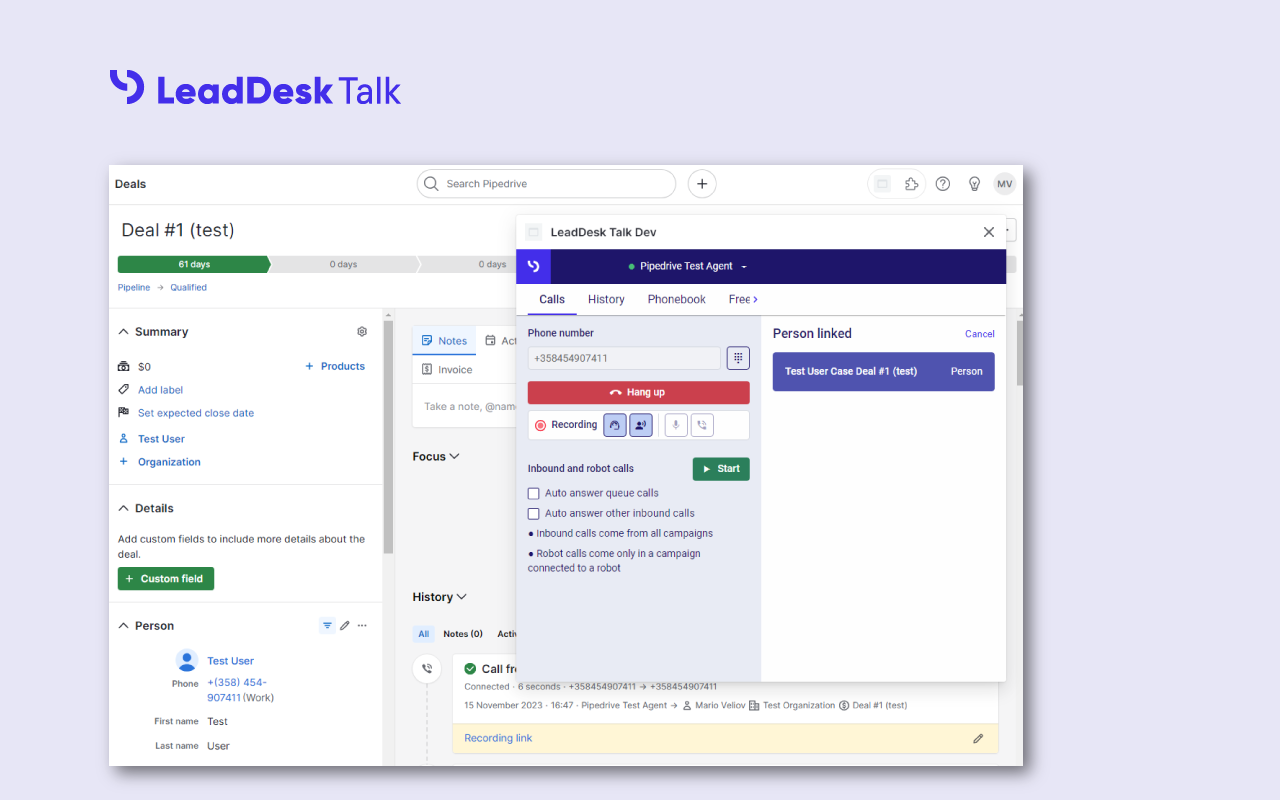 App screenshot