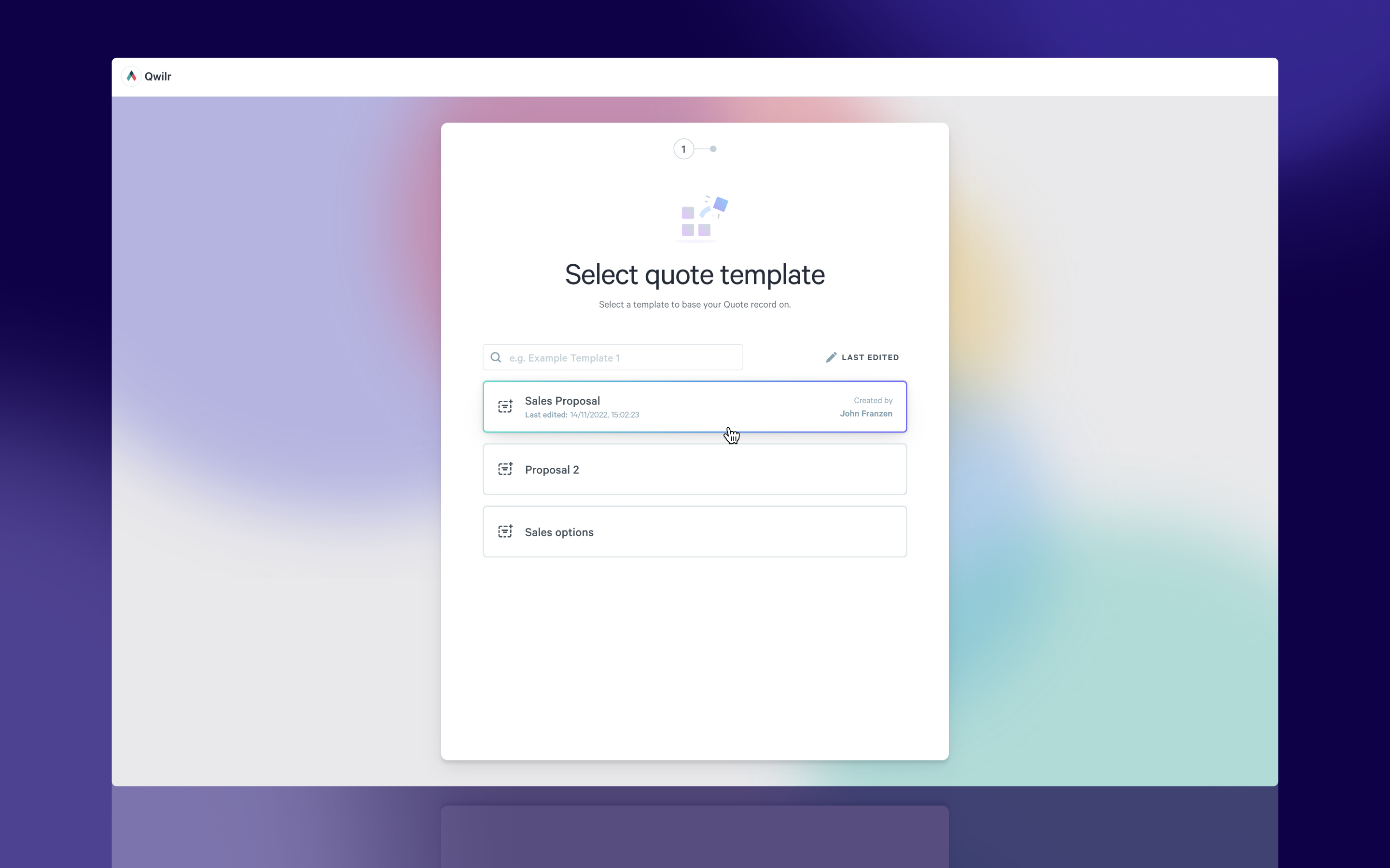 App screenshot